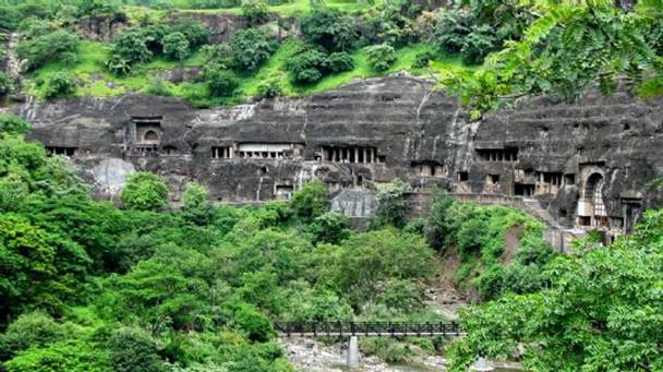 The Ajanta caves