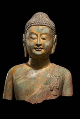 Description: Early Chinese Buddhist sculptures