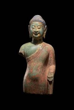 Description: Early Chinese Buddhist sculptures