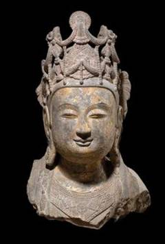 Description: Early Chinese Buddhist sculptures