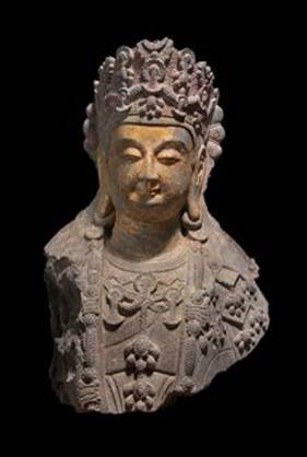 Description: Early Chinese Buddhist sculptures