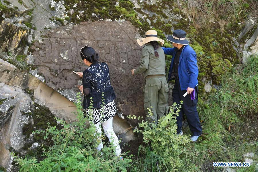 #CHINA-QINGHAI-ROCK INSCRIPTION (CN*)