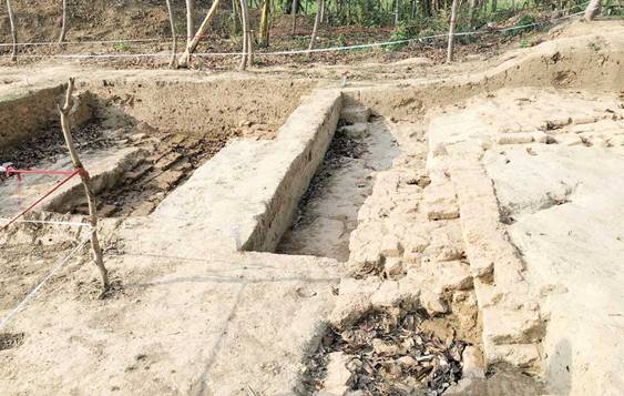 Description: Ancient Buddhist monastery Jessore Keshabpur