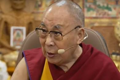 Tibetan spiritual leader Dalai Lama. (File image Posted by Dalai Lama on Facebook)
